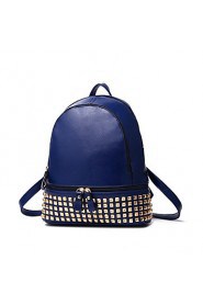 Women PU Sling Bag Backpack White / Blue / Red / Black