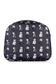 Women Formal / Casual / Outdoor / Office & Career / Professioanl Use Polyester Cosmetic Bag Black