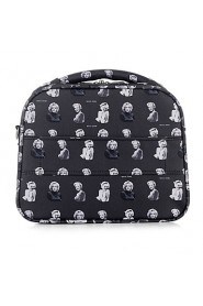 Women Formal / Casual / Outdoor / Office & Career / Professioanl Use Polyester Cosmetic Bag Black
