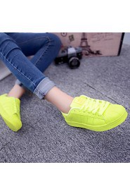 Women's Shoes Round Toe Athletic Shoes Outdoor / Athletic / Dress / Casual Black / Green / Pink / Red / White