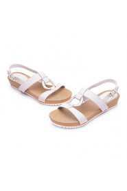 Women's Leather Sandals - 132823158