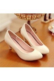 Women's Shoes Synthetic Kitten Heel Heels/Basic Pump Pumps/Heels Office & Career/Dress/Casual