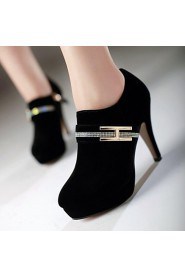 Women's Shoes Round Toe Stiletto Heel Ankle Boots More Colors available