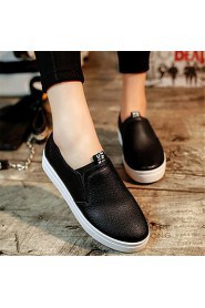 Women's Shoes Leatherette Platform Creepers Athletic Shoes Outdoor / Work & Duty / Athletic / Casual Black / Red