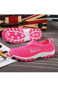 Women's Shoes Tulle Flat Heel Comfort Flats Athletic Black / Blue / Pink / Gray / Fuchsia