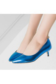 Women's Shoes Stiletto Heel/Pointed Toe Heels Office & Career/Party & Evening/DressBlue/Pink/Red/Silver /