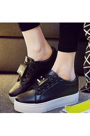 Women's Shoes Platform Flange Increased Within Comfort Leisure Fashion Sneakers