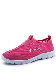 3 Color Women's Casual Sport Walking Shoes Tulle Blue / Green / Pink