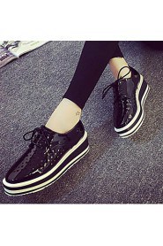Women's Shoes Breathe Freely Increased Within Wedge Heel Comfort / Square Toe Fashion Sneakers Dress / Casual