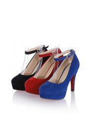Women's Stiletto Heel Round Toe Pumps/Heels Shoes(More Colors)