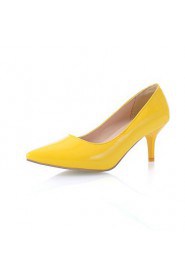 Women's Shoes Pointed Toe Stiletto Heel Patent Leather Pumps Shoes More Colors available