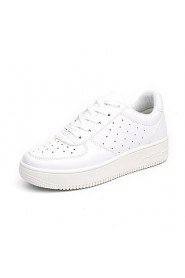 Women's Shoes Platform Creepers / Comfort Fashion Sneakers Casual Pink / White