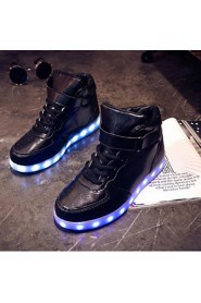 7 Colors 8 LED flash mode Luminous Shoes Men Women Unisex Couple Sneakers Fashion Casual Flat Led Shoes Usb Charging