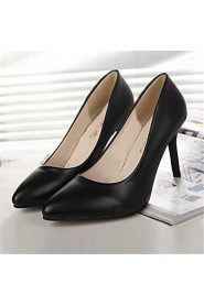 Women's Shoes Chunky Heel Heels Heels Office & Career / Dress Black / Red / White / Beige