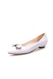 Women's Shoes Flat Heel Pointed Toe Flats Office & Career/Dress Black/Pink/White