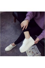 Women's Shoes Platform Creepers Fashion Sneakers Outdoor / Casual Black / Blue / White