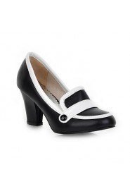 Women's Chunky Heel Pointed Toe Pumps Shoes (More Colors)