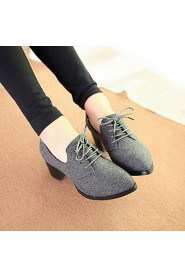 Women's Shoes Platform Chunky Heels Pumps with Lace-up Shoes More Colors available