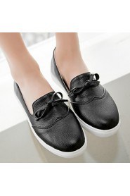 Women's Shoes Platform Platform / Creepers / Round Toe Loafers Outdoor / Dress / Casual Black / Yellow / White
