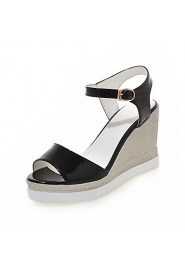 Women's Shoes Wedges Heels/Platform/Sling back/Open Toe Sandals Dress Black/Yellow/Pink/White