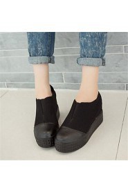 Women's Shoes Round Toe Wedge Heel Sneakers Shoes More Colors available