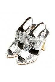Women's Leather Sandals - 342818031