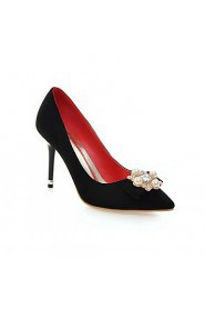 Women's Shoes Leatherette Stiletto Heel Heels Heels Wedding / Office & Career / Party & Evening