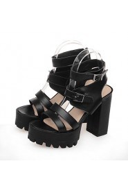 Women's Shoes Chunky Heel Heels / Peep Toe / Platform / Slingback / Gladiator Sandals Party & Evening / Dress
