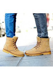 Women's Shoes Snow Boots Low Heel Leather Ankle Boots with Lace-up for Lovers More Colors available