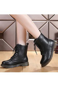 Women's Shoes Leather Platform Platform / Cowboy / Western Boots / Snow Boots / Riding Boots / Motorcycle Boots