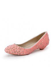 Women's Shoes Wedge Heel Wedges Heels Wedding / Party & Evening / Dress Pink