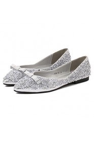 Women's Shoes Flat Heel Pointed Toe Flats Casual Black / Silver