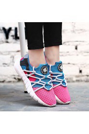 Women's Running Shoes Leather / Tulle Black / Blue / Pink / Gray / Orange