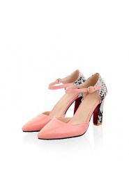 Women's Shoes Chunky Heel Pointed Toe Pumps Shoes More Colors available