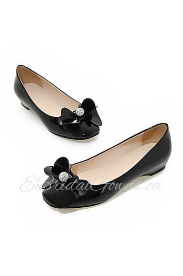 Women's Shoes PU Flat Heel Moccasin / Comfort / Round Toe / Closed Toe Flats Office & Career / Dress / Casual