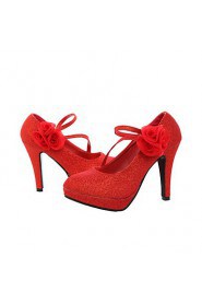 Women's Wedding Shoes Heels Heels Wedding Red/Gold