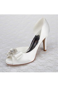 Women's Wedding Shoes Heels / Platform Sandals Wedding / Party & Evening / Dress White