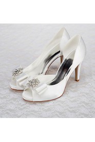 Women's Wedding Shoes Heels / Platform Sandals Wedding / Party & Evening / Dress White