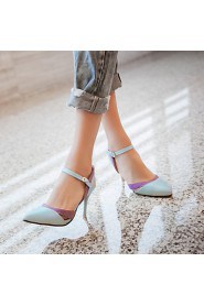 Women's Shoes Stiletto Heel Heels / Pointed Toe Heels Casual Blue / Pink / White