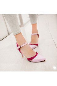 Women's Shoes Stiletto Heel Heels / Pointed Toe Heels Casual Blue / Pink / White