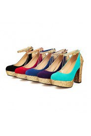 Women's Shoes Platform Chunky Heel Pumps Shoes More Colors available