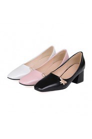 Women's Shoes Chunky Heel Square Toe Pumps Shoes More Colors available