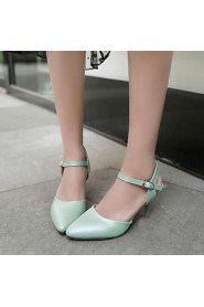 Women's Shoes Stiletto Heel Heels / Pointed Toe Heels Casual Blue / Pink / Beige