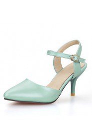 Women's Shoes Stiletto Heel Heels / Pointed Toe Heels Casual Blue / Pink / Beige