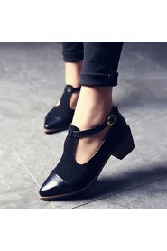 Women's Shoes Fabric Chunky Heel Pointed Toe Pumps Casual More Colors available