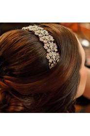 Vintage Wedding Party Bridal Bridesmaid Round Diamond Section IV activity Hair Comb For Women