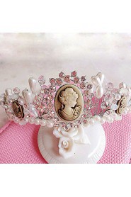Women's / Flower Girl's Rhinestone / Imitation Pearl Headpiece-Wedding / Special Occasion / Outdoor Tiaras 1 Piece