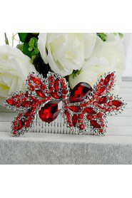 Women's Rhinestone / Alloy Headpiece-Wedding / Special Occasion Hair Combs 1 Piece