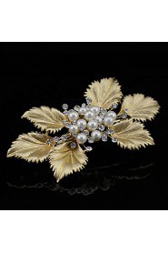 Women's Pearl / Alloy Headpiece-Wedding / Special Occasion / Office & Career Hair Clip 1 Piece