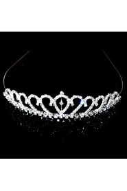 Women's Alloy Headpiece-Wedding / Special Occasion Tiaras Clear Square Cut